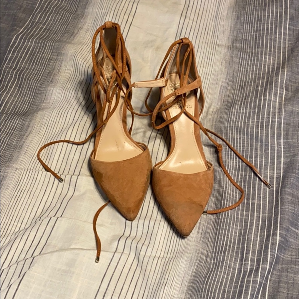 Vince Camuto espadrille heels!